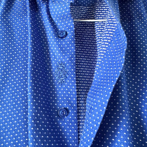 Robert Graham - Long Sleeve Button Up Dress Shirt - Size 42 / 16.5 - Picture 4 of 10